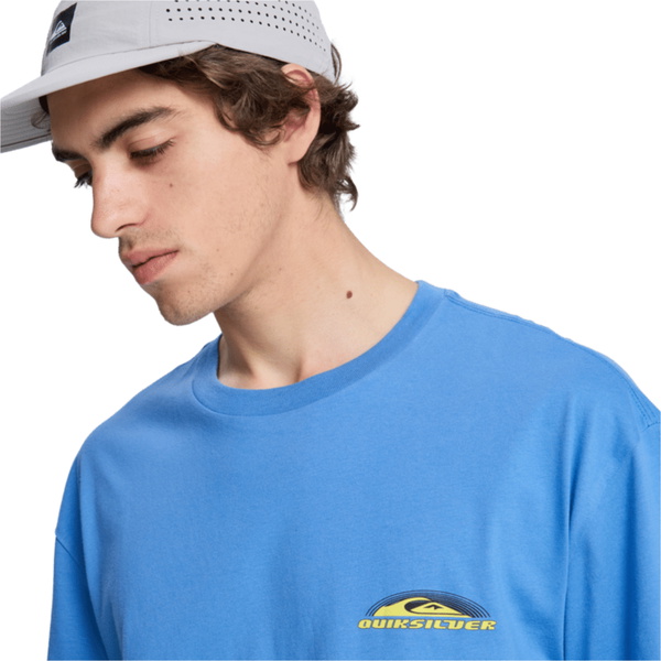 2026 Quiksilver Mens EV Fade Spectrum Tee EQYZT08291 - Riviera